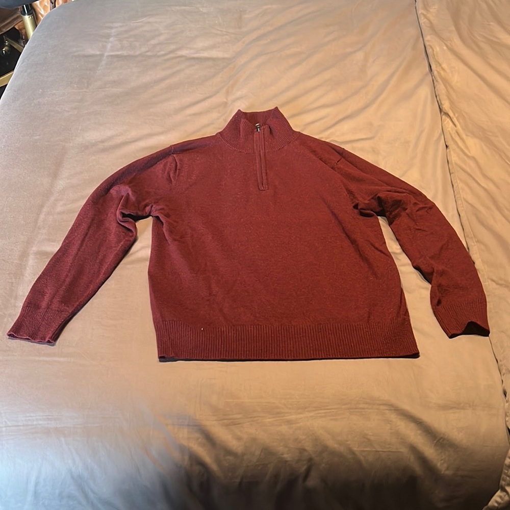 J. Crew Factory Quarter-Zip Sweater